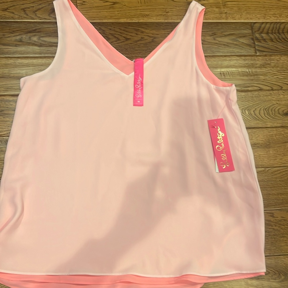 NWT Lilly Pulitzer Reversible Sleeveless V-Neck Size Medium